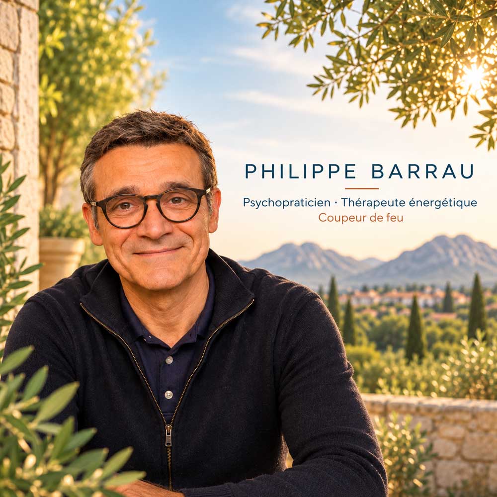 Philippe Barrau, psychopraticien et thérapeute énergétique près de Saint-Rémy-de-Provence
