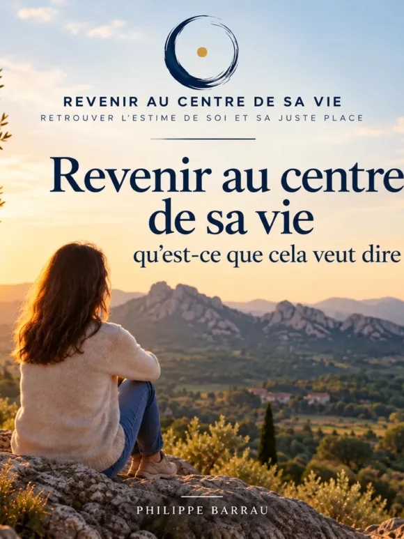 Illustration de l’article « Revenir au centre de sa vie : qu’est-ce que cela veut dire ? », de Philippe Barrau.