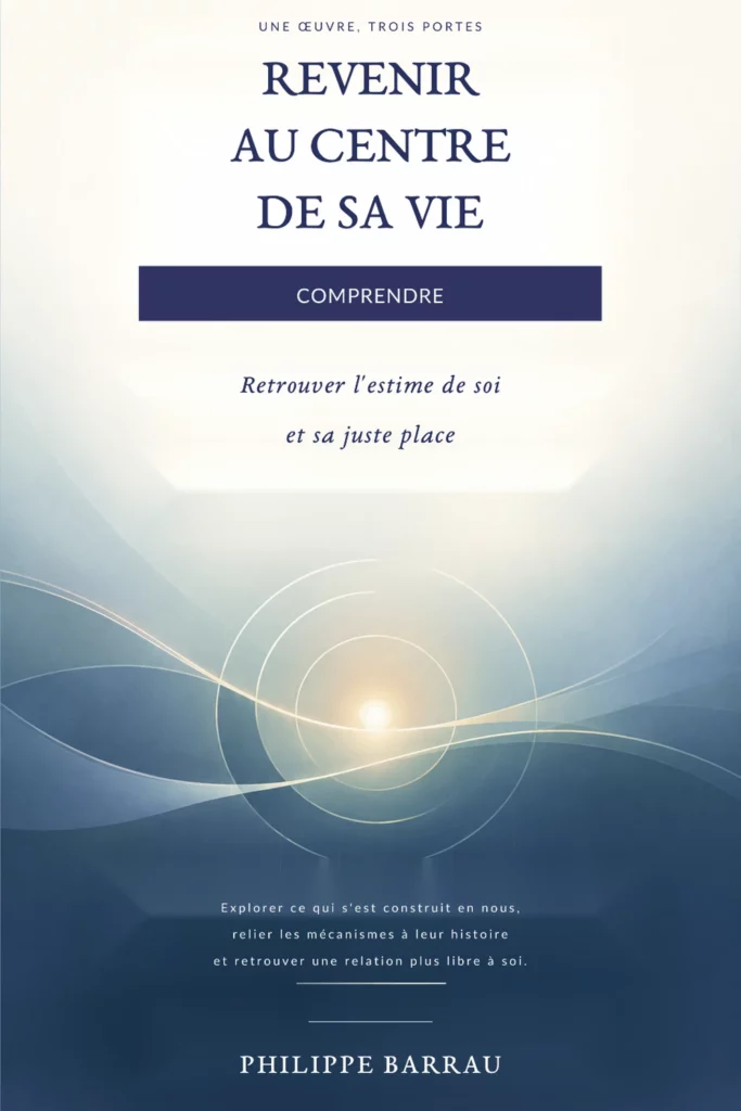 Couverture du livre Comprendre — Revenir au centre de sa vie, de Philippe Barrau.